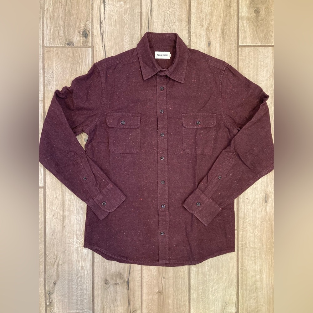 Taylor Stitch Yosemite in Nutmeg Donegal, size 38